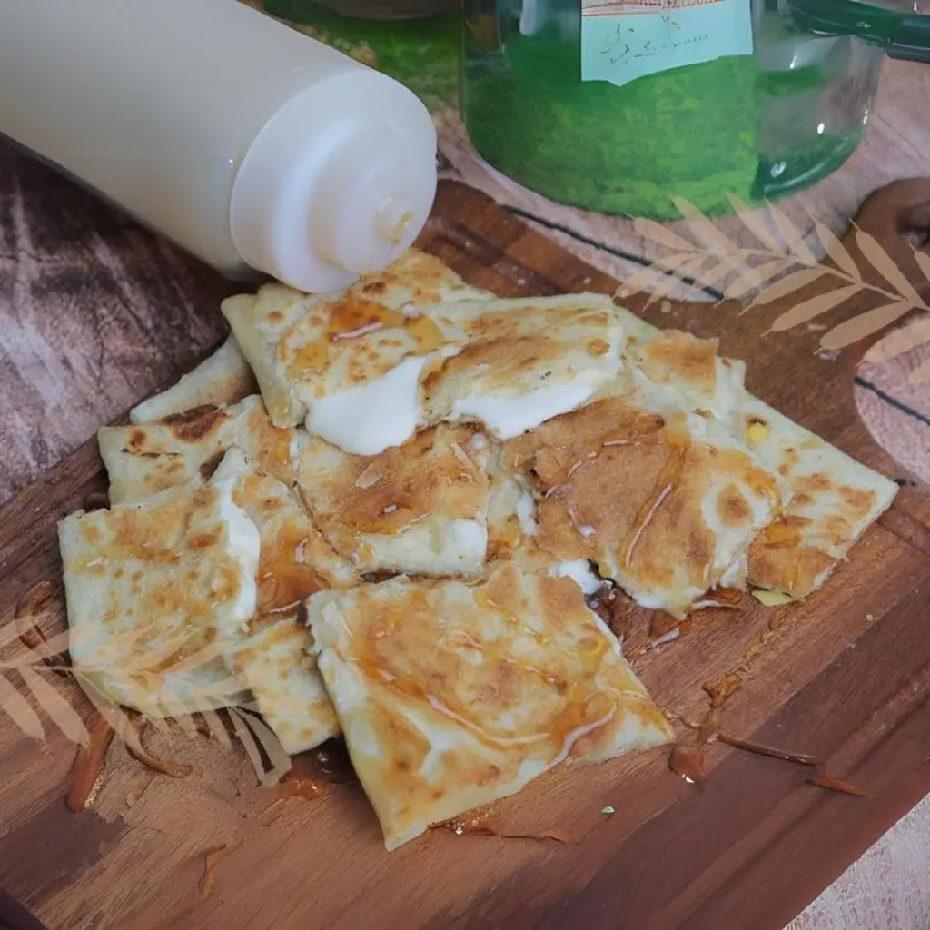 Labneh And Honey Mutabbaq